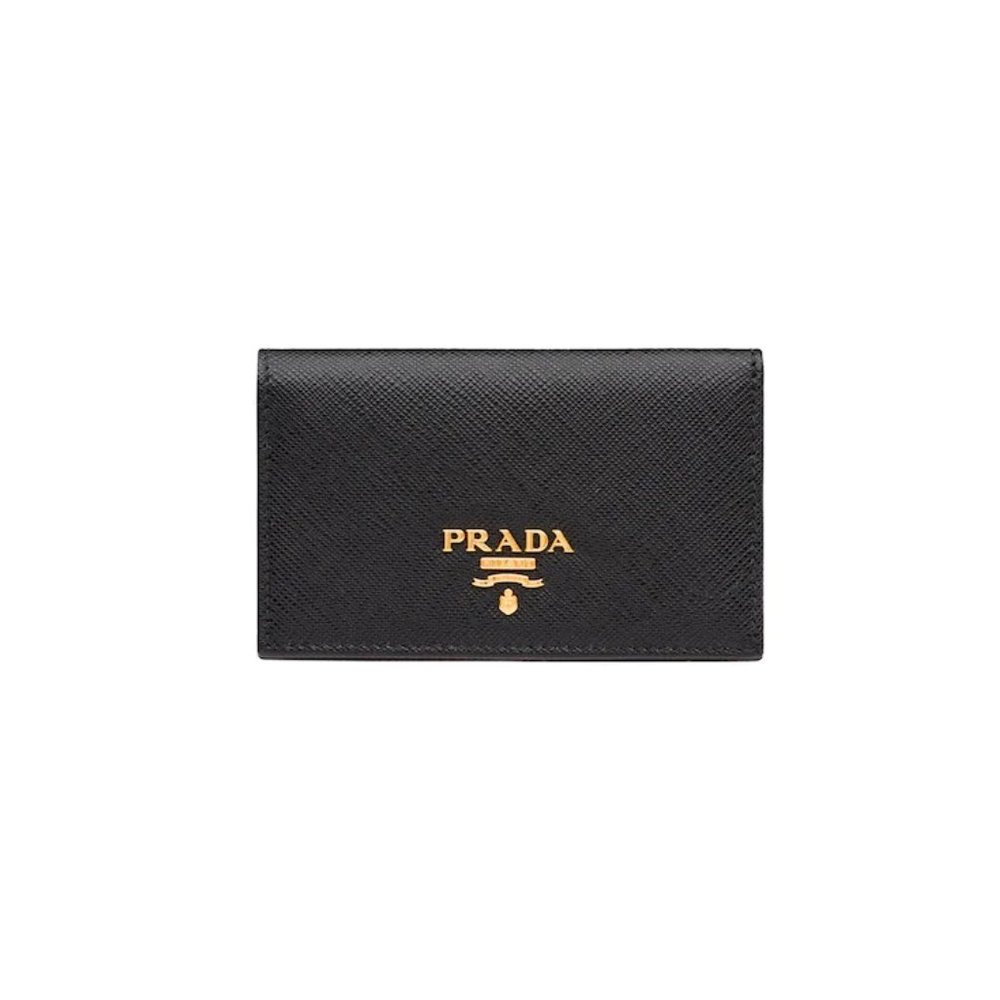 Prada  Saffiano Leather Card Holder